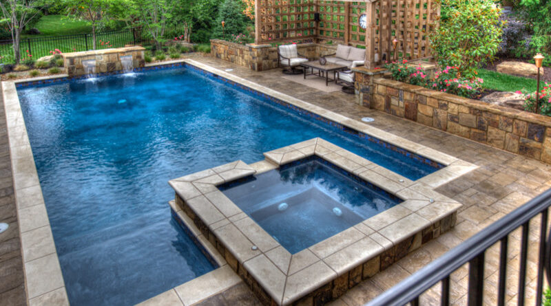 Sale! 15’x35′ Gunite Pool w Spa $79,800.